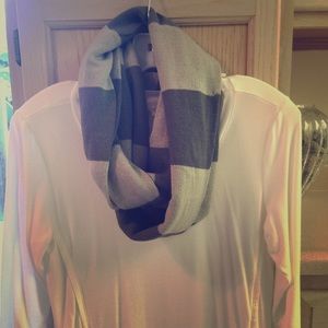 Grey Infinity Scarf