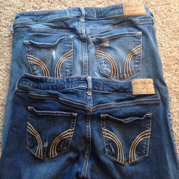 2 Pairs of Hollister Jeans