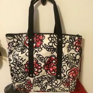 Coach Poppy Sateen Large Book Bag