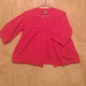 Ann Taylor 3-Button Sweater