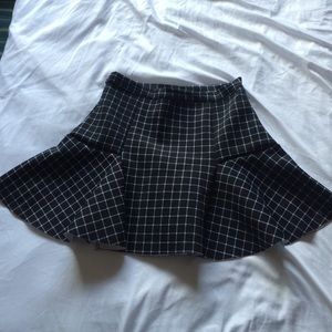 Cotton On Grid Circle Skirt