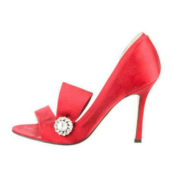 Brian Atwood Satin Pumps