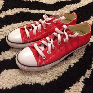 Brand new red converse.