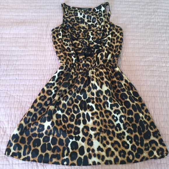 🆕New without Tags Express Cheetah dress