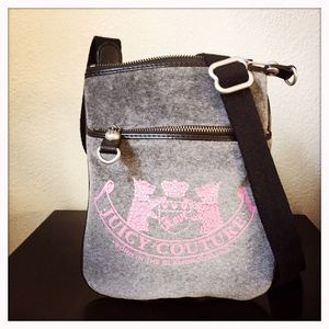 💄 REDUCED 💄 Juicy Couture Grey Crossbody Handbag