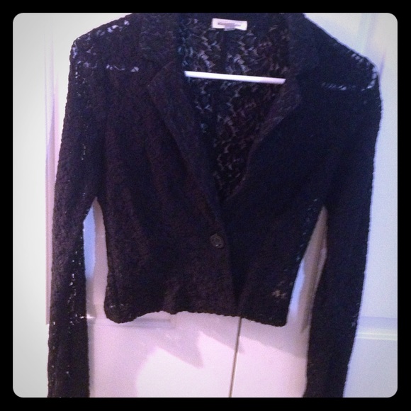Silence + noise lace blazer