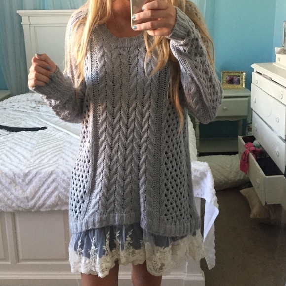 giant sweater dress