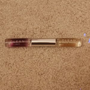 Clean skin and white woods fragrance