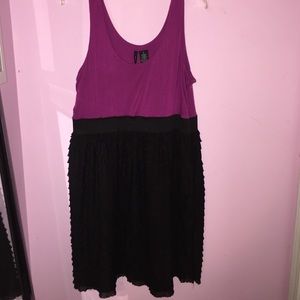 Worn Twice Pink and Black Dress