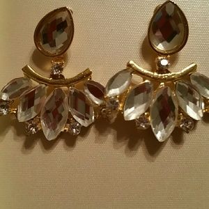 Rhinestone Ear Jackets