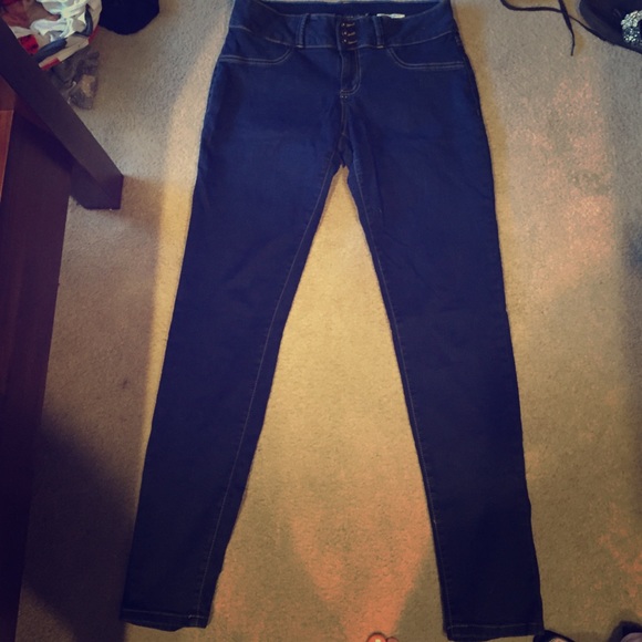 Love sick super skinny jeans by hot topic