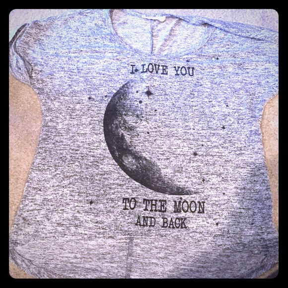 I love you to the moon & back t shirt