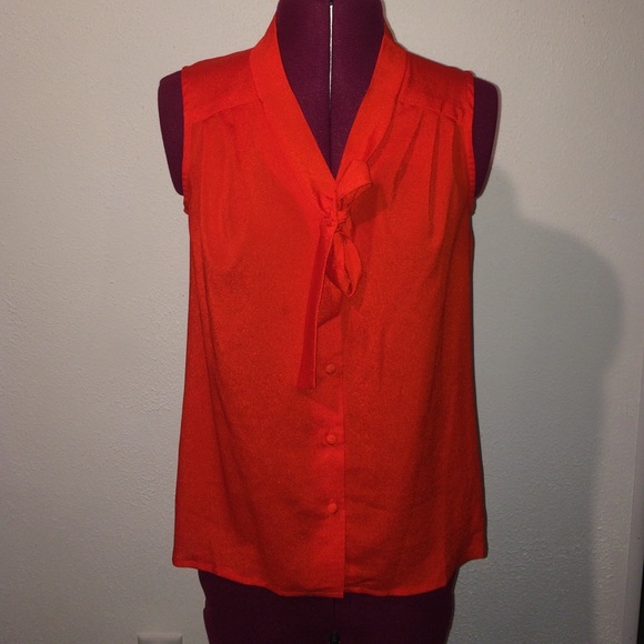 Orange Blouse