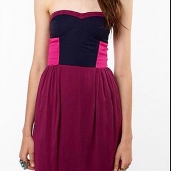 Urban outfitters color block dress