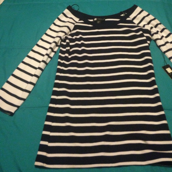 Carole Little striped shirt