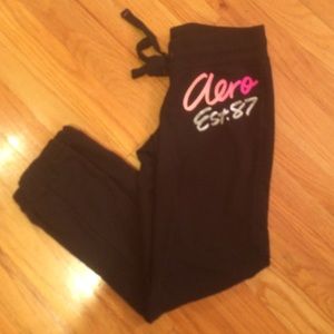 Aeropostale sweatpants.