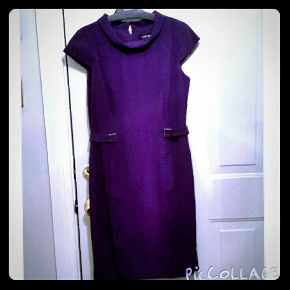 🚫SOLD LOCALLY🚫 Vibrant Purple CHETTA B Dress - Picture 1 of 4