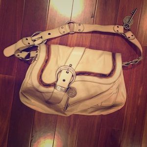 Vintage Dior leather handbag