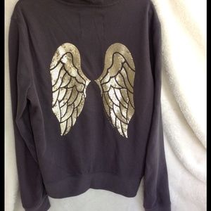 Victorias Secret sequined Gold Wings Jacket