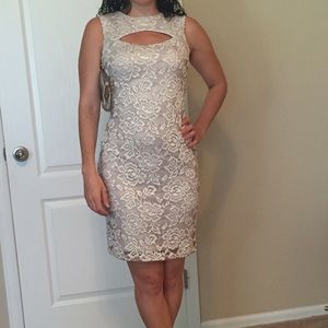 Lace cocktail dress