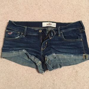 Hollister jean shorts
