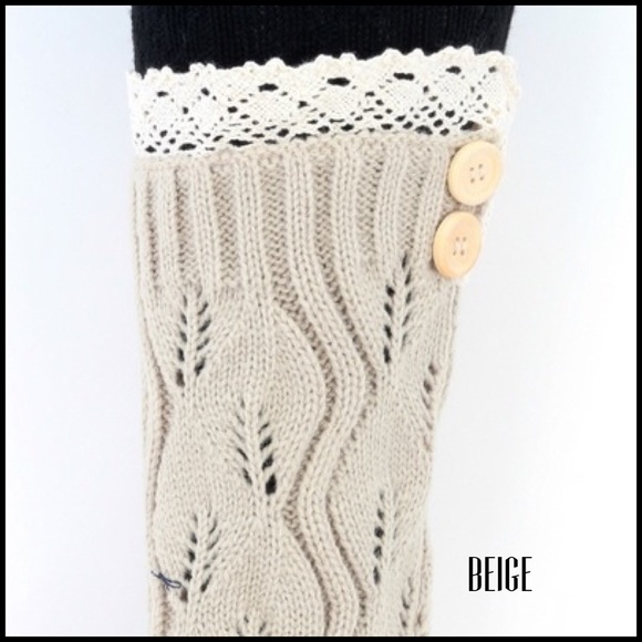 Accessories - Beige Boot Warmer for @pattimuk