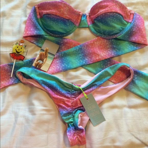 Moana bikini mermaid tales bikini BOTTOMS ONLY