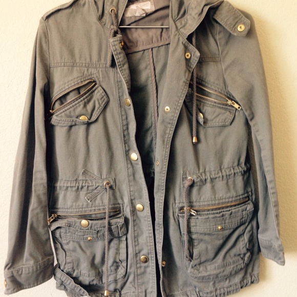 Green style jacket