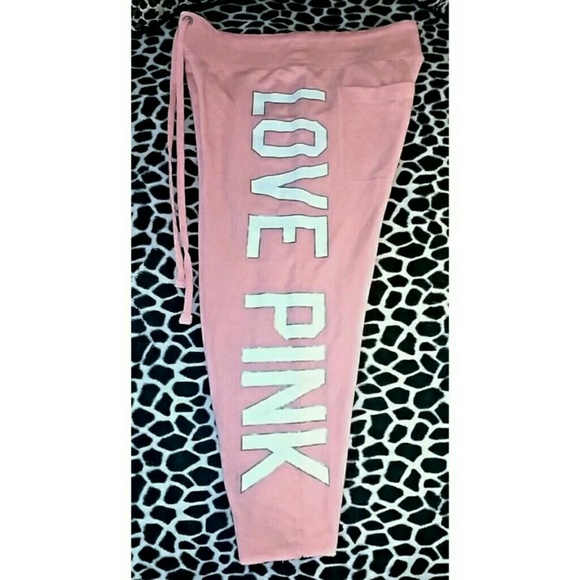 Victoria's Secret Pink XS Cropped Sweats
