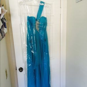Long Blue Evening/Prom Dress