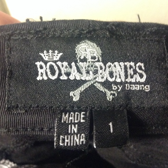 Checkerboard Skinny Jeans Size 1 - Picture 2 of 3