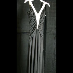 Formal Black and Ivory dress