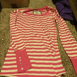 Long sleeve fitted shirt