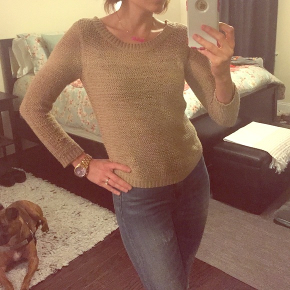 Open weave sweater size 2. Divided for H&M