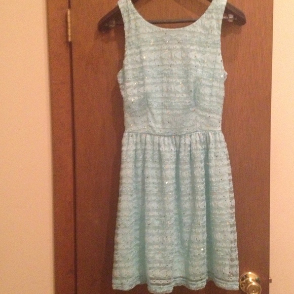 🔴SALE Teal with gold sun dress - Picture 1 of 3