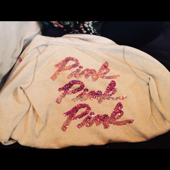VS pink zip up
