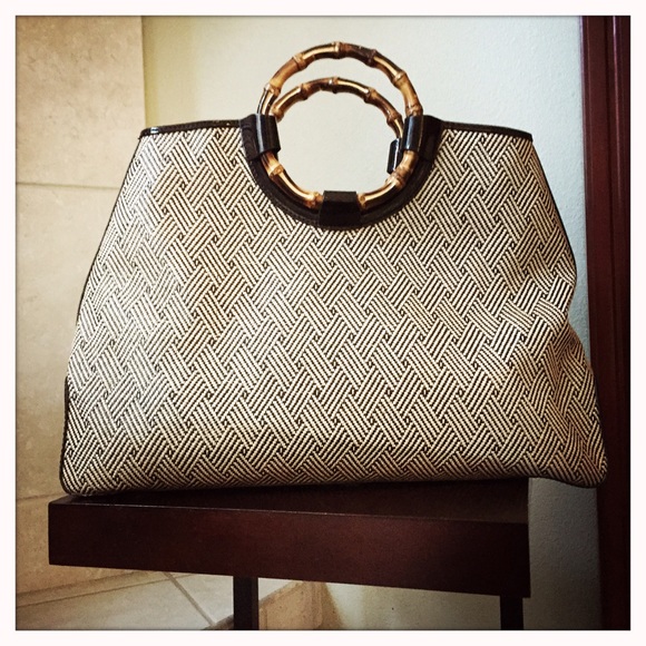 💄REDUCED💄Talbots Cross-Stitch Large Handbag