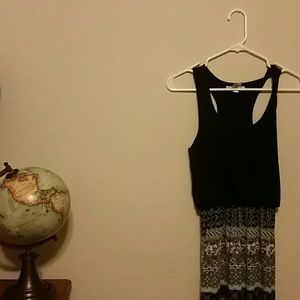 Patterned maxi dress!