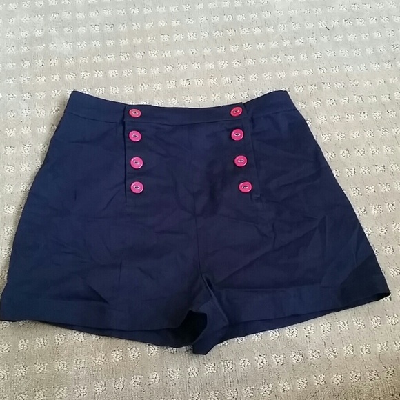 High waisted shorts