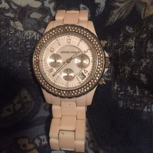 Michael khors white watch