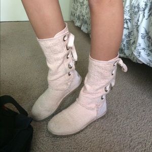 pink UGG boots