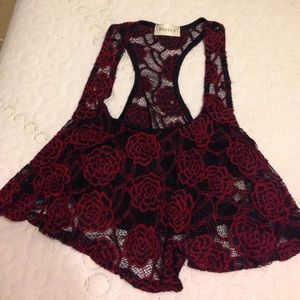 Beautiful lace crop top