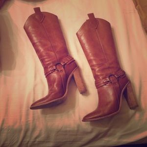 BCBG - Tall Leather Boots