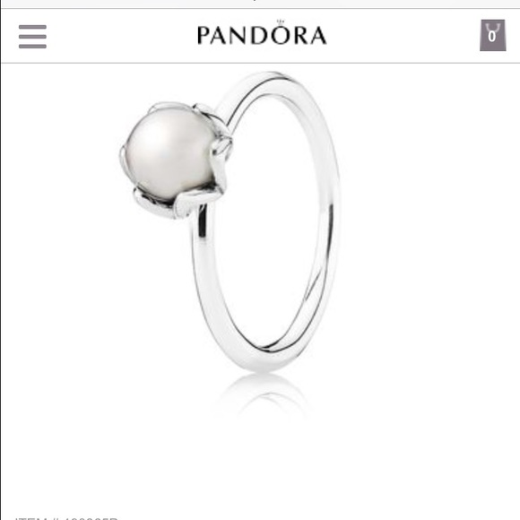 Pandora pearl ring