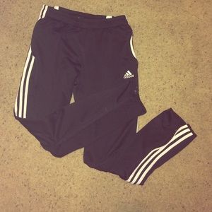 Adidas Sweatpants With Zipper at Bottom