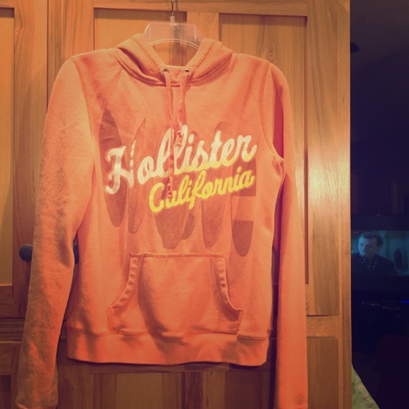 Orange Hollister hoodie!