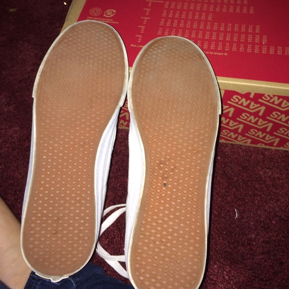 SOLD✔️ Sk8-Hi Slims True White - Picture 2 of 4