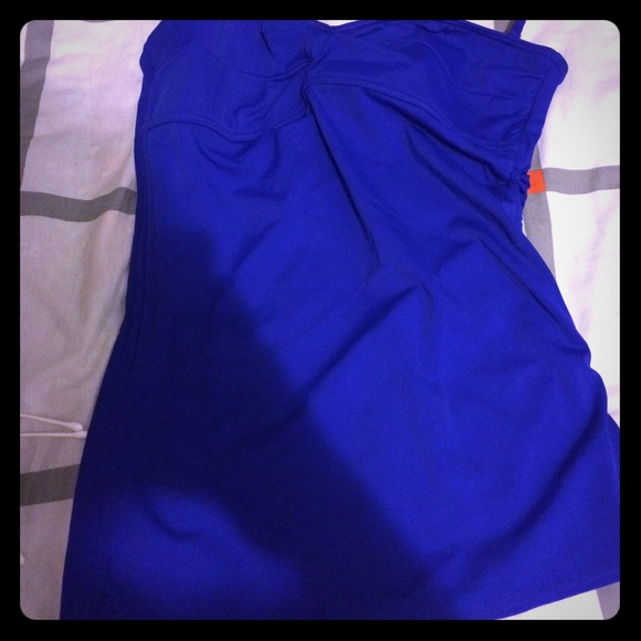 Cobalt blue Tankini Top