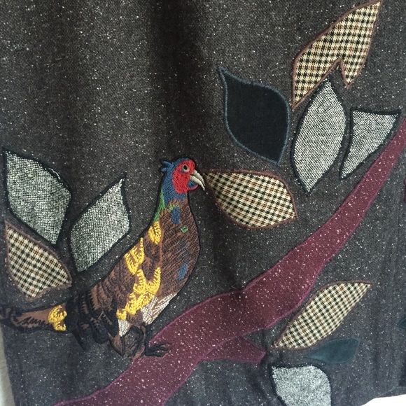 Anthro skirt.  Floreat brand. - Picture 3 of 4