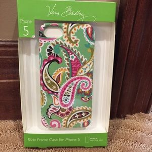 Vera Bradley iphone 5 case with credit card slot